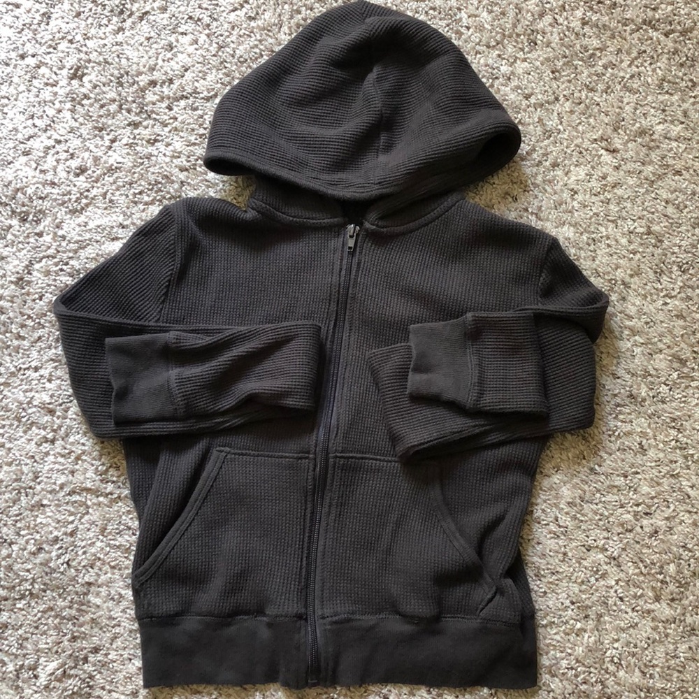 SKIMS WAFFLE ZIP UP